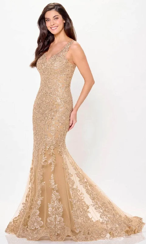Montage by Mon Cheri M906 - Beaded Tulle Evening Dress Tunics Solid Classic