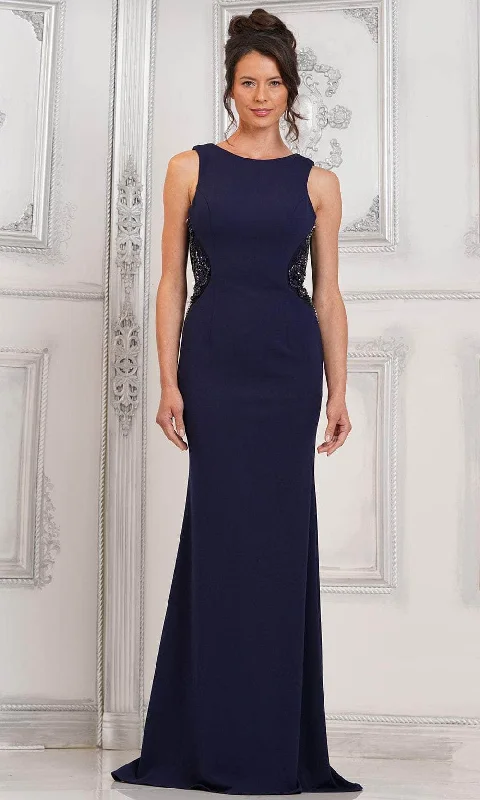 Rina di Montella RD3111 - Cowl Drape Evening Dress A-Line Day Work